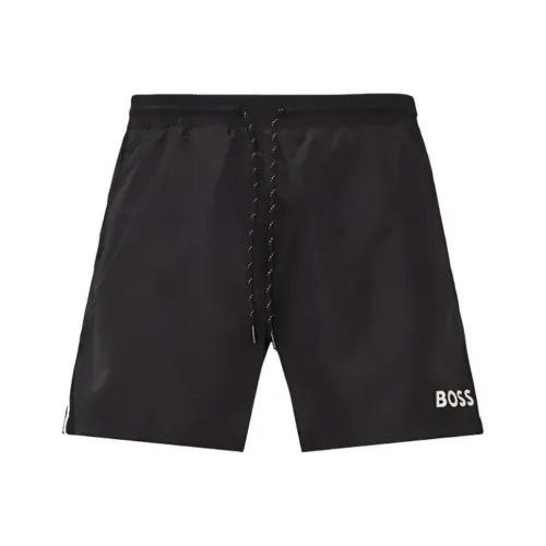 Hugo Boss Черные Мужские Повседневные Шорты