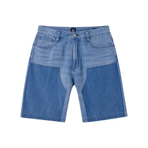GAP co-brand Джинсовые шорты Мужские Джинсовый синий