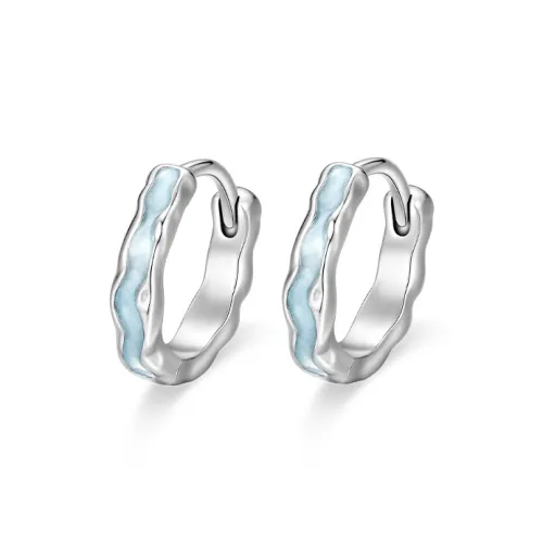 ZSY Серьги из серебра 925 пробы Мужские
