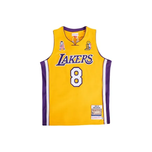 MITCHELL NESS Баскетбольная Джерси Унисекс Желтая