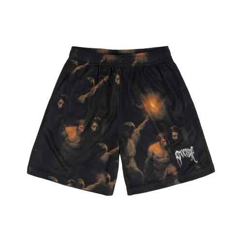 Revenge FW22 Шорты Мужские Черные