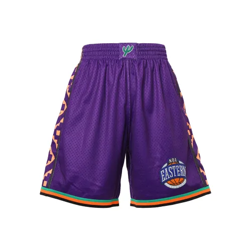 MITCHELL NESS Баскетбольные шорты Мужские Фиолетовые