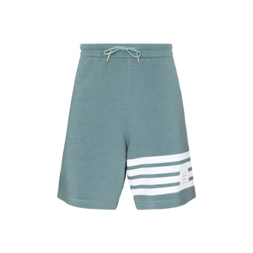 THOM BROWNE Blue Men's Casual Shorts THOM BROWNE Синий Мужские Повседневные Шорты