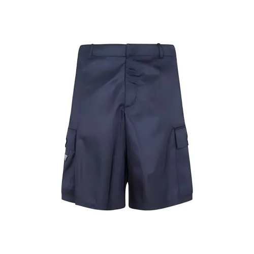 PRADA Sea Blue Мужские Повседневные Шорты