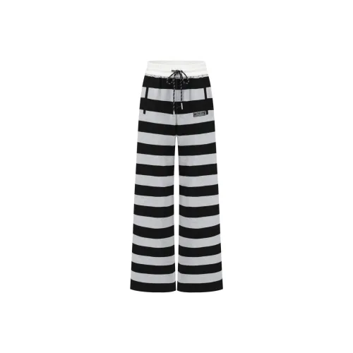 Alexia Sandra Leisure Collection Черно-серые Унисекс Повседневные брюки
