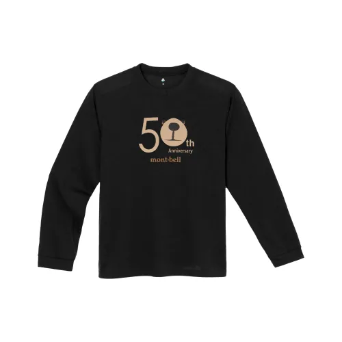 MONTBELL T-Shirt Унисекс BK Черный