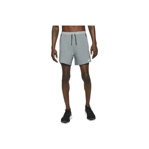 Nike SS23 Повседневные шорты Мужские Серебряные