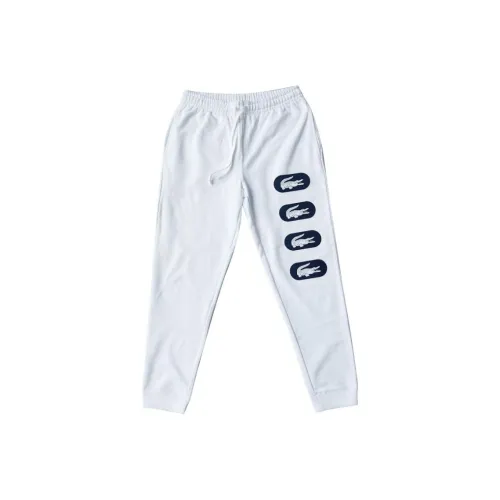 LACOSTE Повседневные брюки Мужские Белые