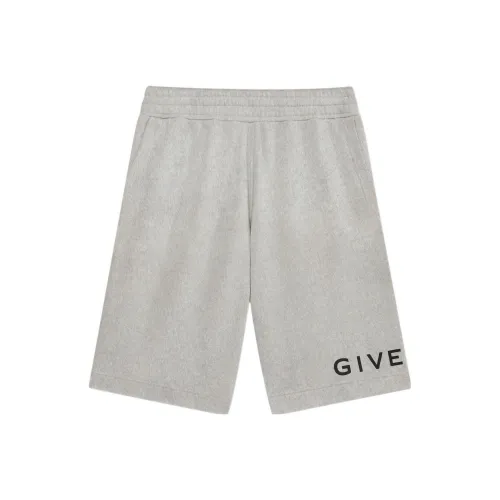 GIVENCHY SS23 Повседневные шорты Мужские Светлый Фотиния Серый