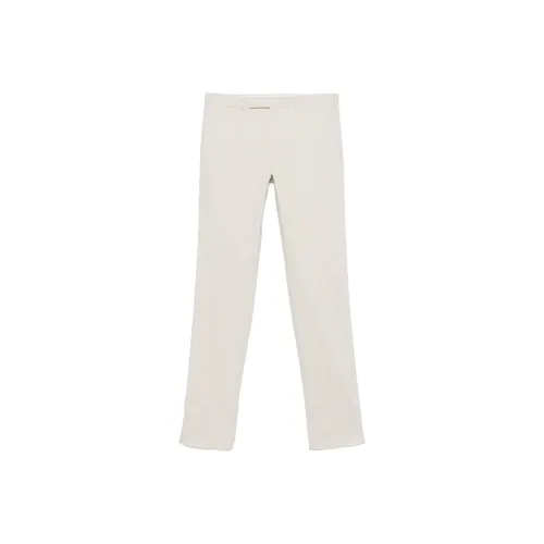 Zegna SS25 Повседневные брюки Мужские Светлый Бежевый