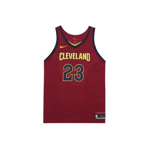 Nike Джерси Баскетбол Джерси Игровая версия Мужская Командная Красная