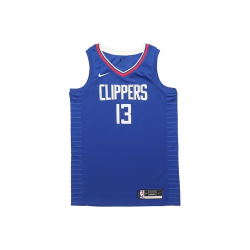 Nike Баскетбольная Джерси Мужская Синяя