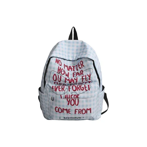 PAIBLOKS Nylon Backpack Standard Unisex Blue PAIBLOKS Нейлон Рюкзак Стандартный Унисекс Синий