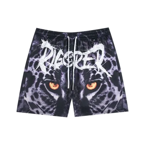 RIGORER Американский винтаж Мода Индивидуальный стиль Повседневные шорты Унисекс