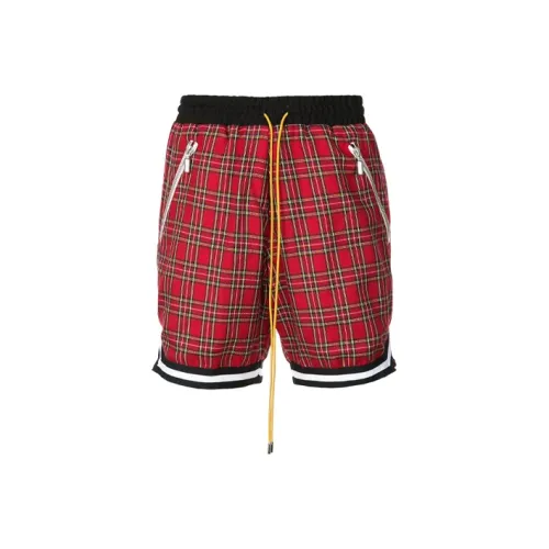 RHUDE Черно-красные Мужские баскетбольные шорты