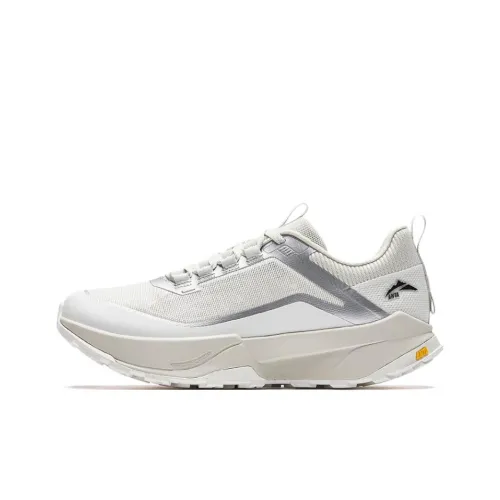 ANTA Casual Низкий Топ Белый Серебряный Мужской