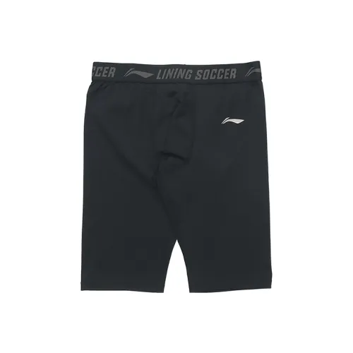 Шорты для спорта с подкладкой мужские черные