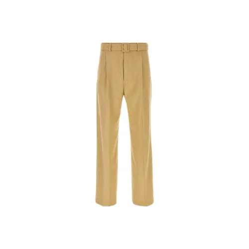 DRIES VAN NOTEN CAMEL Мужские Повседневные Брюки
