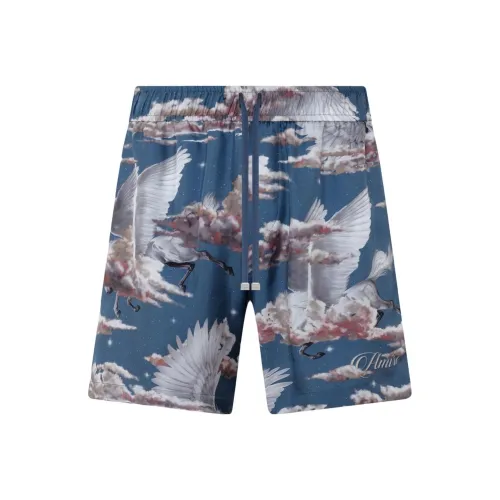 AMIRI Men's Blue Casual Shorts AMIRI Мужские Синие Повседневные Шорты