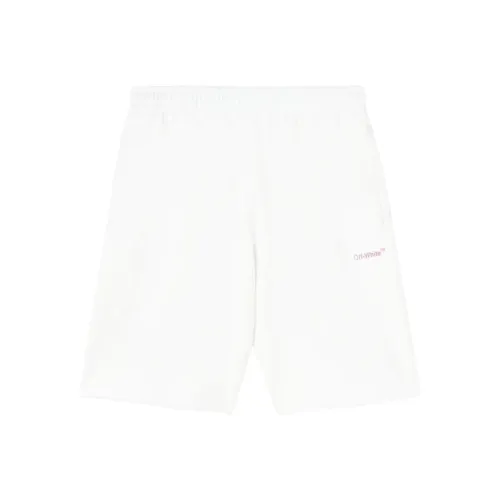 Off Белый Мужской Повседневный Шорты