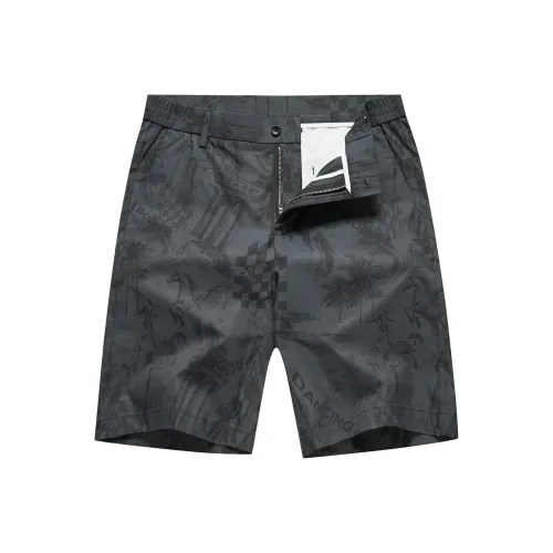 Dance with Wolves Повседневные шорты Мужские Серый Синий