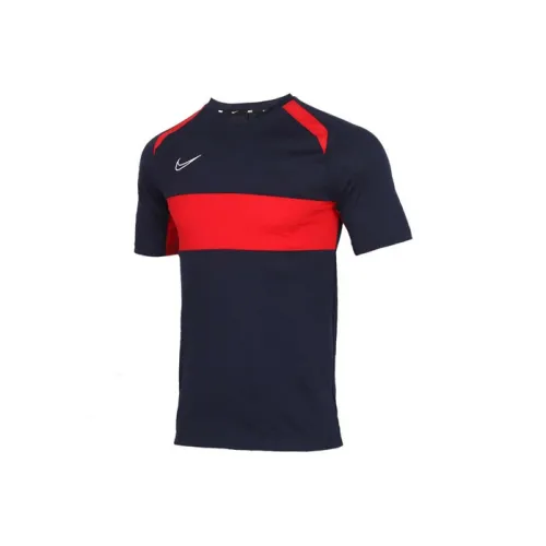 Nike Темно-синие Мужские Футбольные Джерси