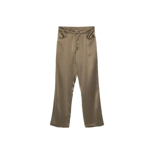 NANUSHKA SS25 Повседневные брюки Мужской Кофе