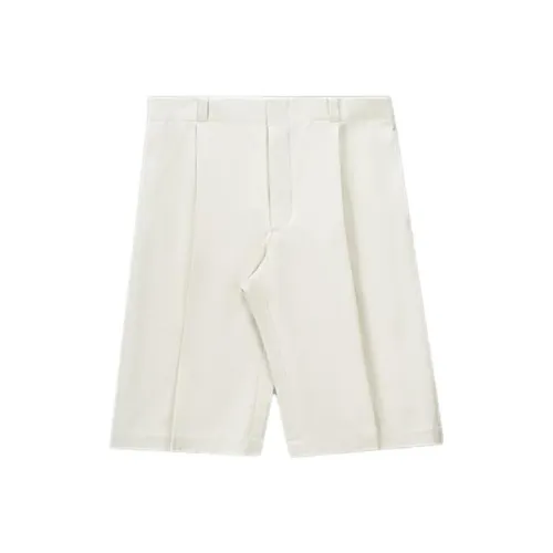 THOM BROWNE THOM BROWNE FW23 Early Autumn Collection Натуральный Белый Мужские Повседневные Шорты