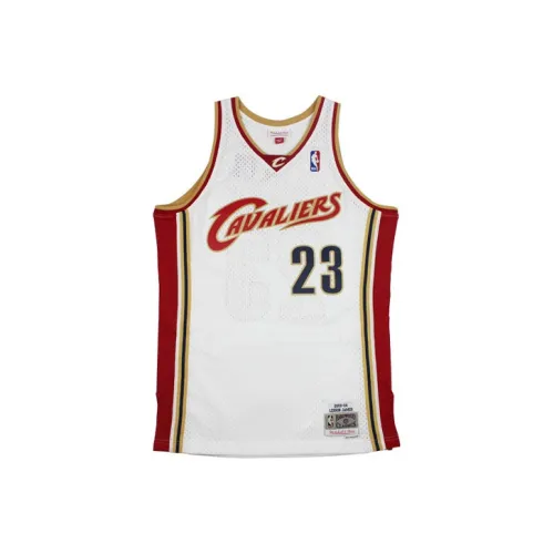 MITCHELL NESS Баскетбольная Джерси Мужская Белая