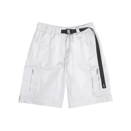 C2H4 Серый Белый Мужские Повседневные Шорты