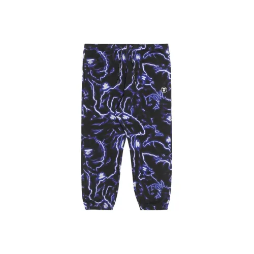 AAPE Черные Мужские Повседневные Штаны