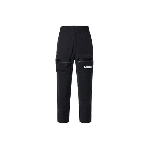 Nike Мужские черные спортивные брюки