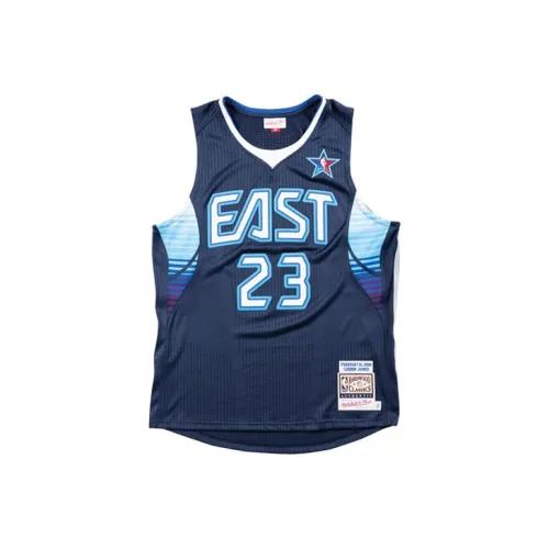 MITCHELL NESS Баскетбольная Джерси Мужская Синяя