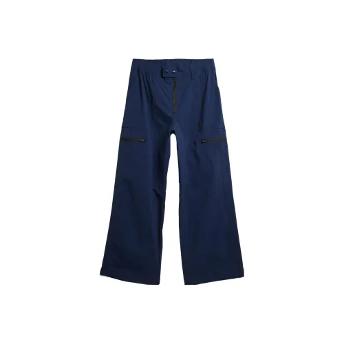 Adidas Originals x Wales Bonner WALES BONNER Co Бренд Повседневные брюки Унисекс Темно-синий