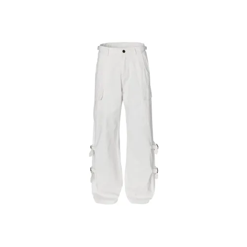 A3G4 Белый Унисекс Повседневные Штаны