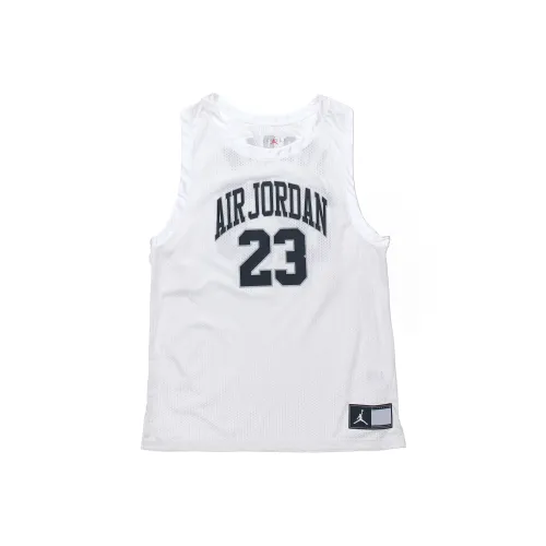 Джордан Белый Мужская Баскетбольная Джерси