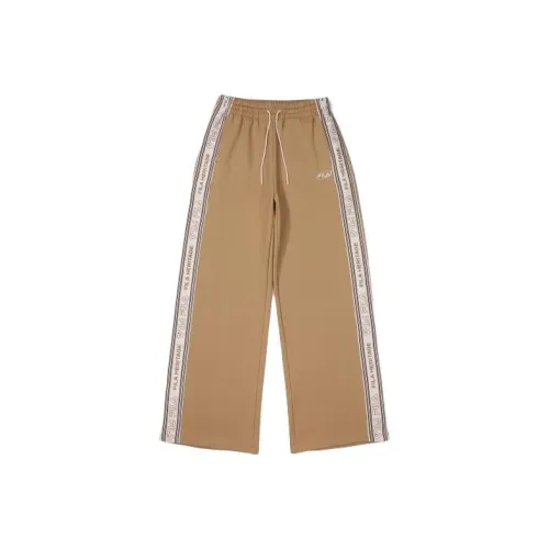 FILA Верблюжий Унисекс Повседневные Брюки