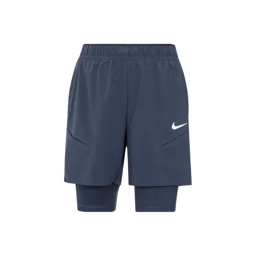 nike Повседневные шорты Мужские Thunder Синий Stone Серый Белый