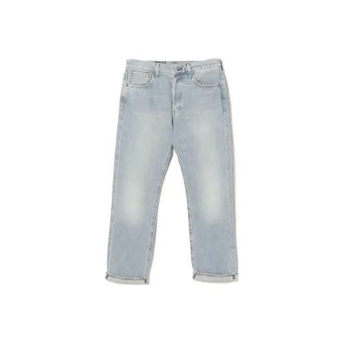 Levis Beams Коллаборация Светло-синие Унисекс Джинсы