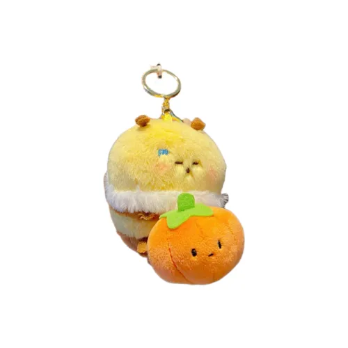 JIUJI Креативный Откидывающийся Брелок с Пчелой Кукла Плюшевая Подвеска 13 см Высота