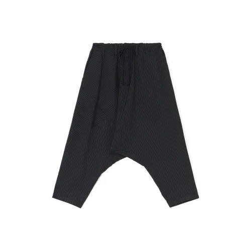 Yohji Yamamoto Черные Унисекс Повседневные Штаны