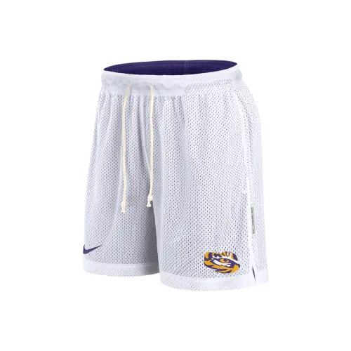nike LSU Tigers Primetime Двусторонние Повседневные Шорты Мужские Белые