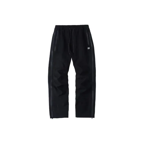 ENSHADOWER Черные Унисекс Повседневные Брюки