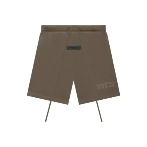 Fear Of God Essentials Повседневные шорты Мужские Древесно-кофейного цвета