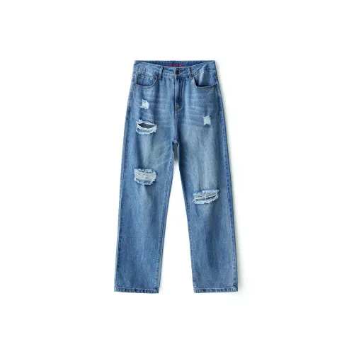 LUCKY BRAND Синие Унисекс Джинсы