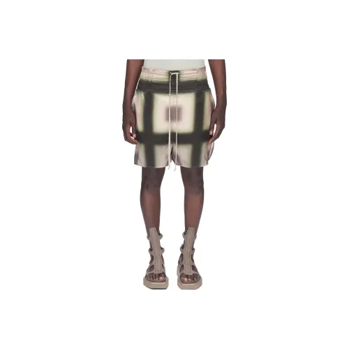 RICK OWENS совместный бренд SS23 Черный Коричневый Мужские Повседневные Шорты