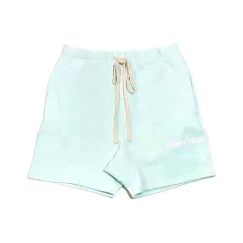 Fear of God Essentials Ss20 Мятно-зеленые Унисекс Спортивные шорты
