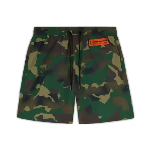 HERON PRESTON Камуфляж Мужские Повседневные Шорты