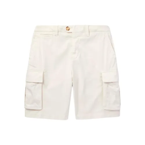 BRUNELLO CUCINELLI Бежевые Мужские Карго Шорты