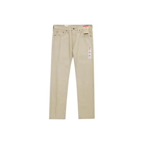 Levis Светлый хаки Мужские Повседневные Штаны